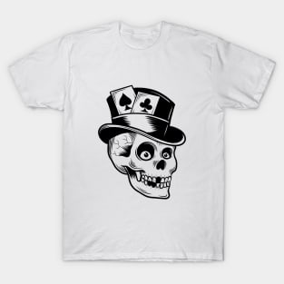 Gambler skull T-Shirt